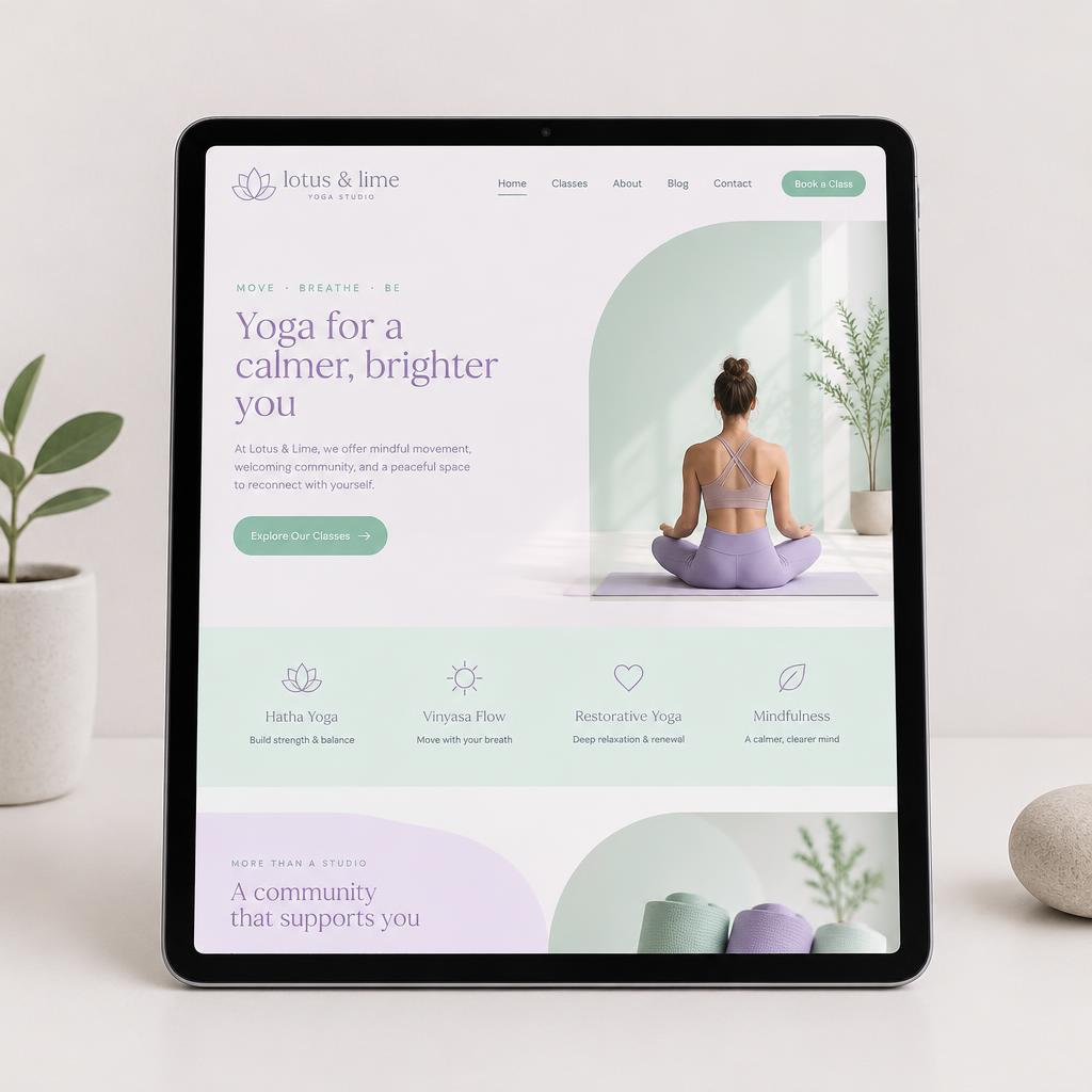 Lotus & Lime website